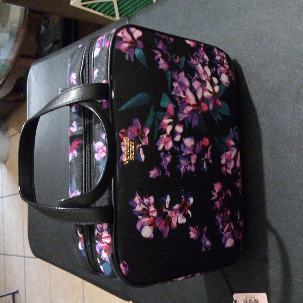 Victoria secret makeup bag.
